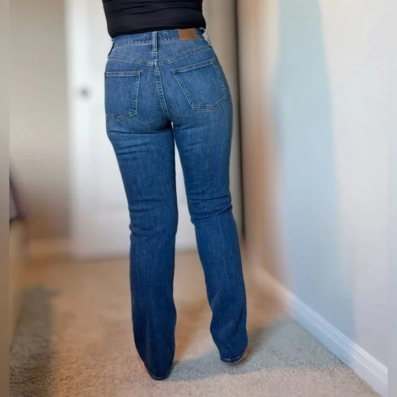 Madewell High Rise Blue Jeans - Picture 4 of 16